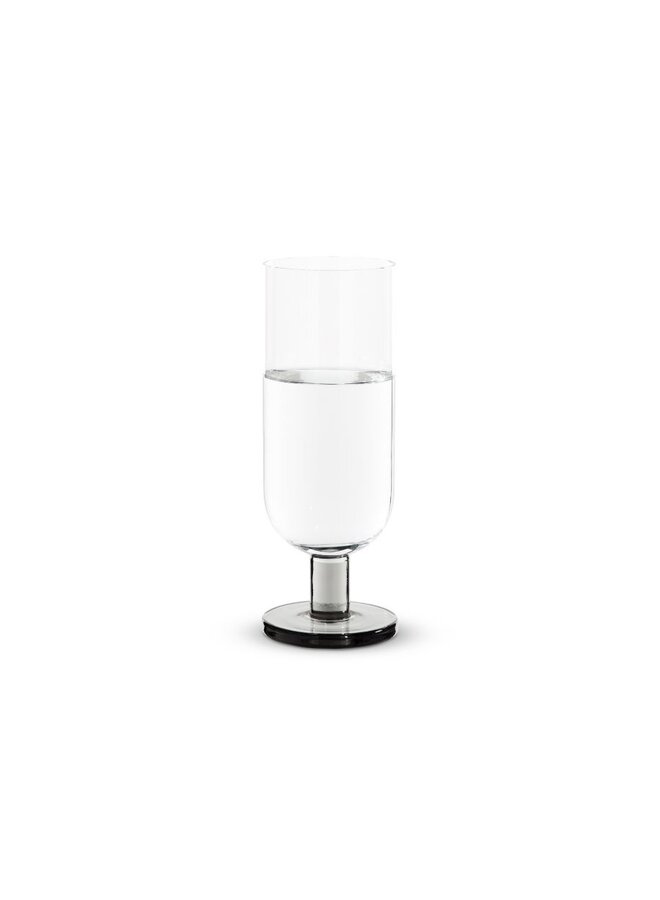 DRINKWARE PUCK HIGHBALL GLASS X 2 SMOKE TOM DIXON (Display, no box)