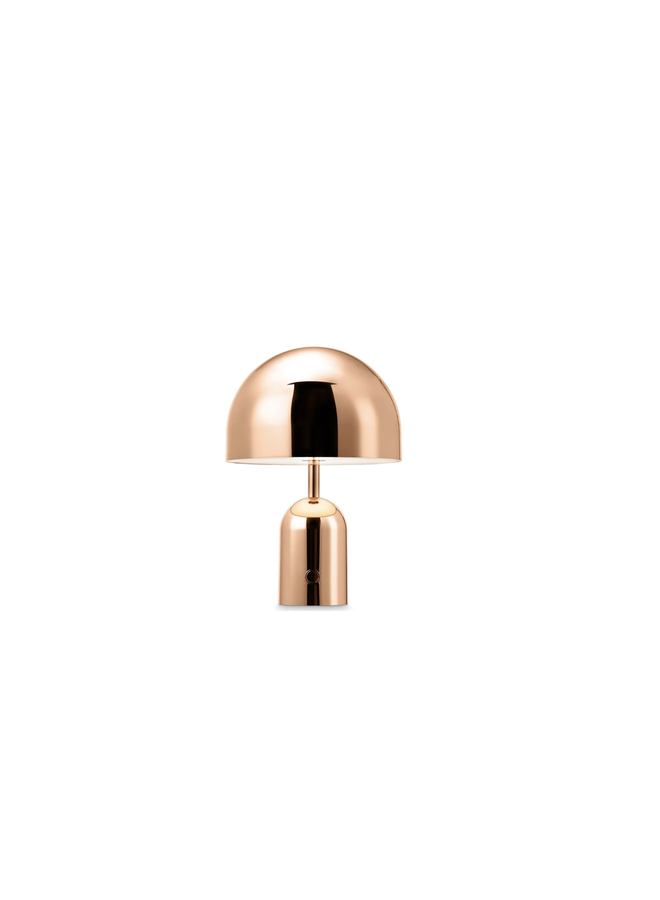 BELL SMALL PORTABLE TABLE LAMP – COPPER