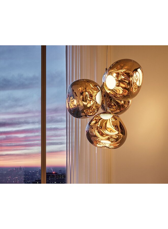 TOM DIXON MELT SMALL LED CHANDELIER