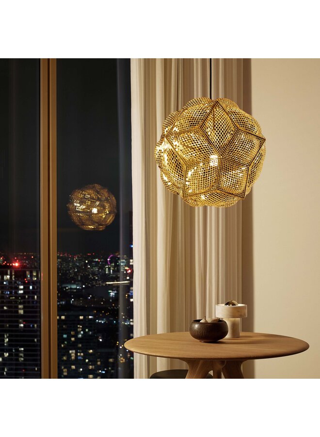 TOM DIXON PUFF PENDANT LIGHT – BRASS