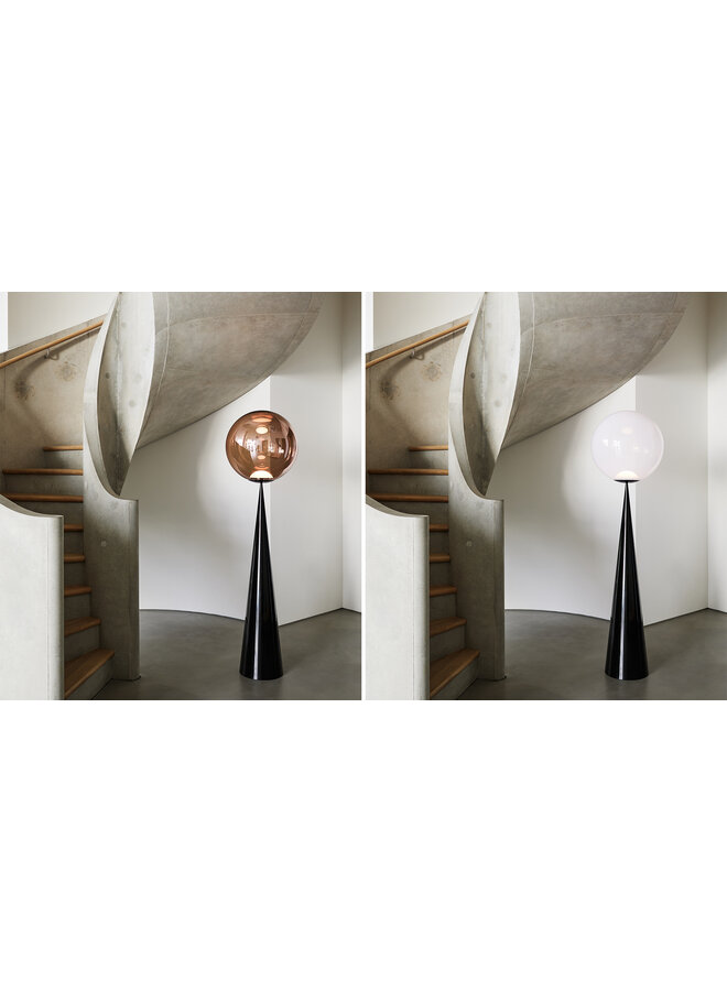 GLOBE CONE FAT FLOOR LAMP