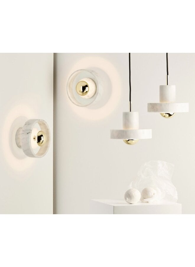 TOM DIXON STONE PENDANT – GOLD