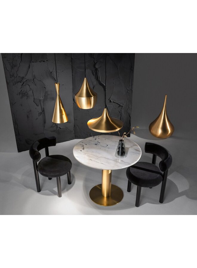 BEAT PENDANT FAT BRASS