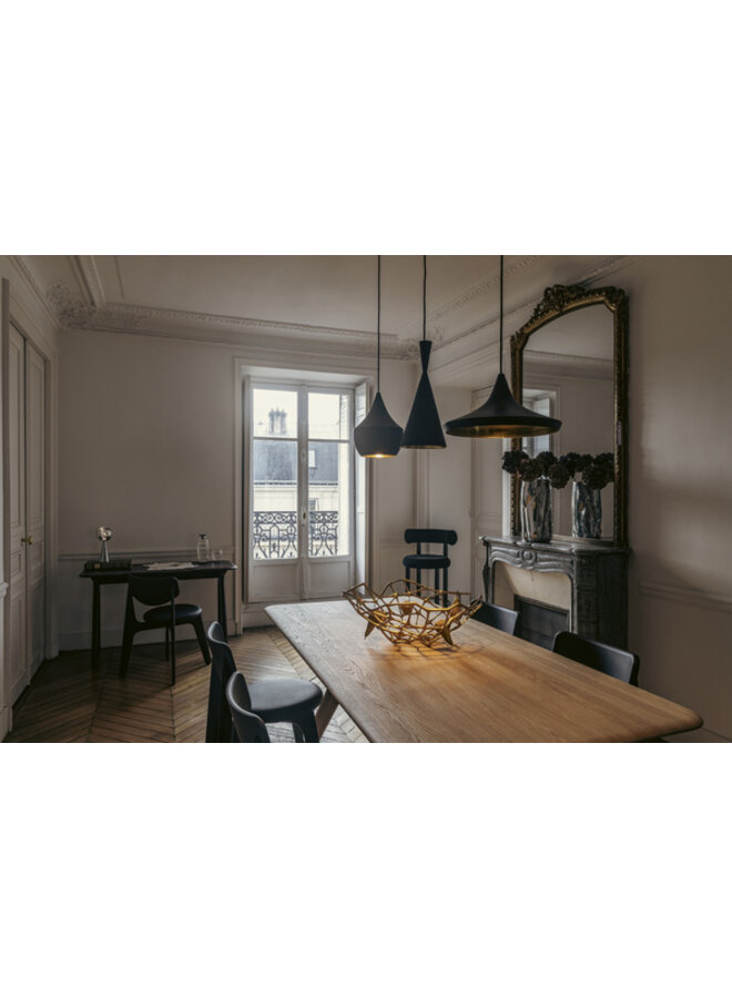 BEAT PENDANT TRIO ROUND BRASS