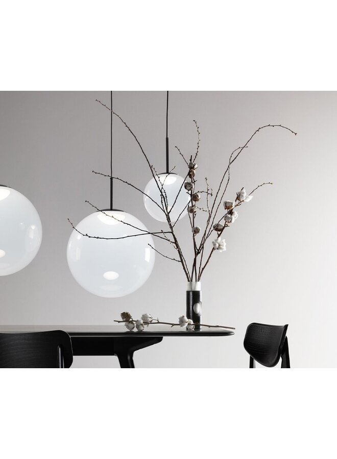 GLOBE CHANDELIER OPAL SMALL
