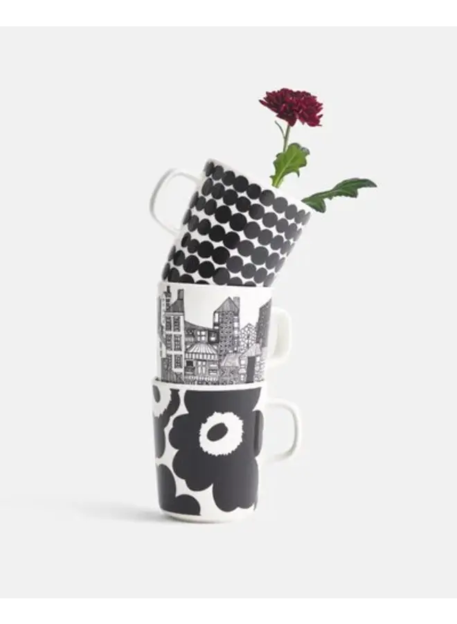 MUG 2.5DL - CONT BLACK - OIVA/UNIKKO 070741-190