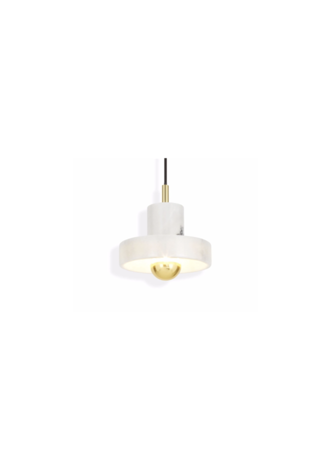 TOM DIXON STONE PENDANT – GOLD