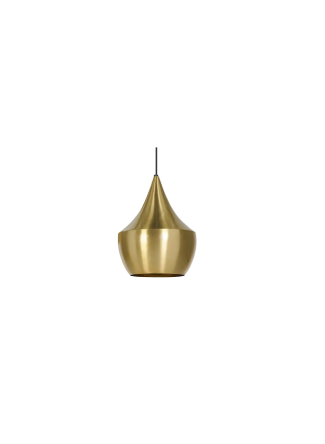 BEAT PENDANT FAT BRASS