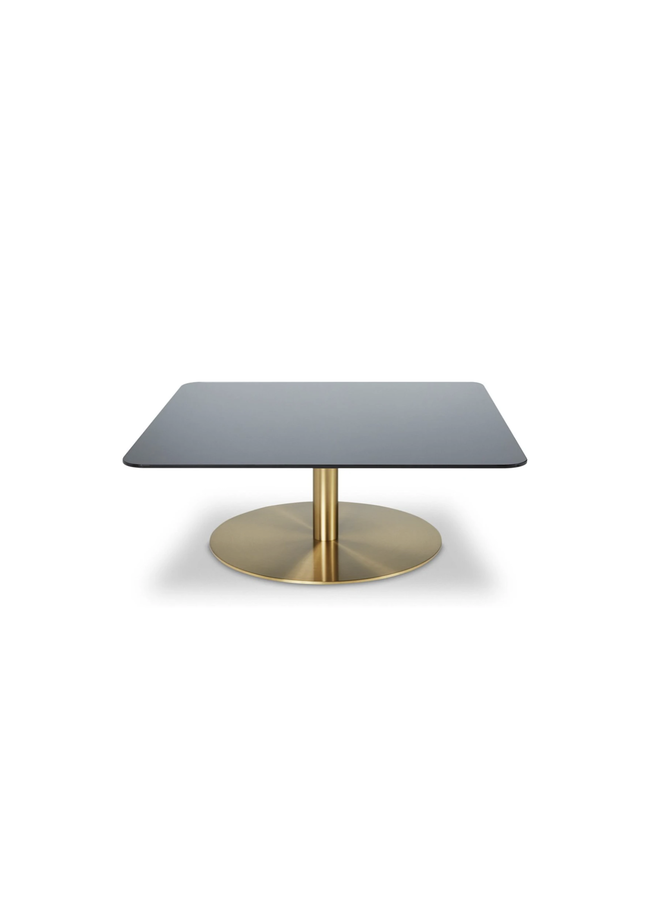 FLASH SQUARE SIDE TABLE – BRASS