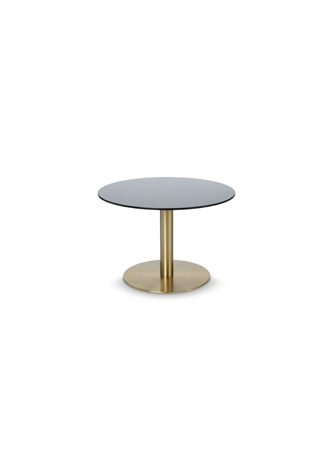 TOM DIXON FLASH CIRCLE SIDE TABLE – BRASS