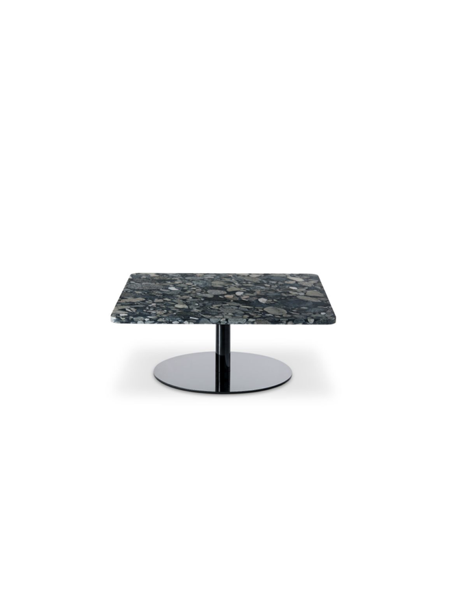 TOM DIXON STONE SQUARE SIDE TABLE