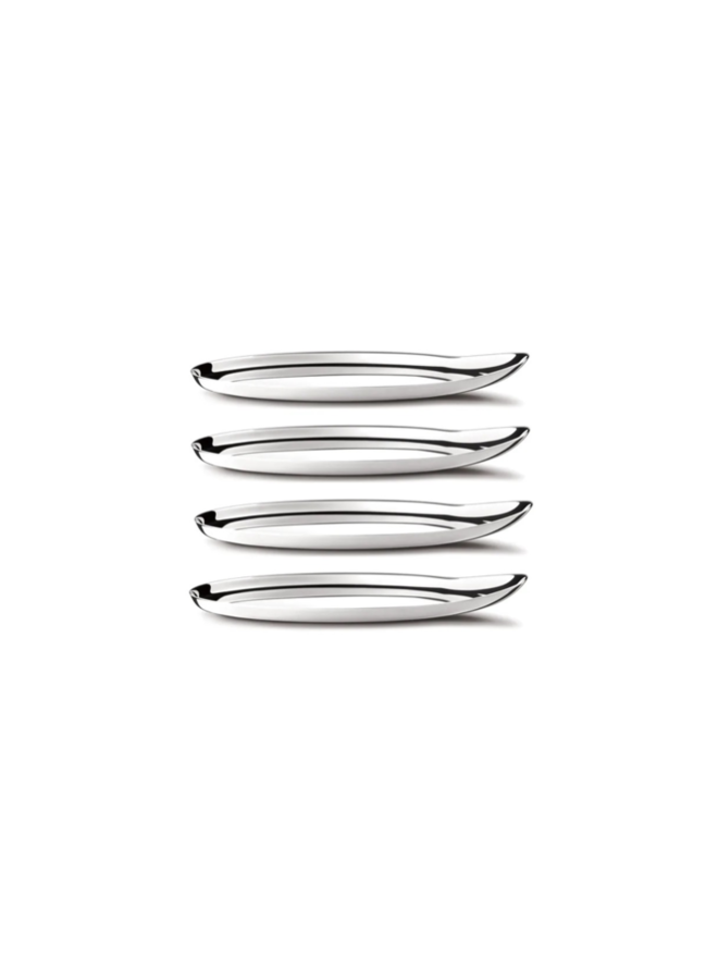 GEORG JENSEN WINE COASTERS SET (4PCS)