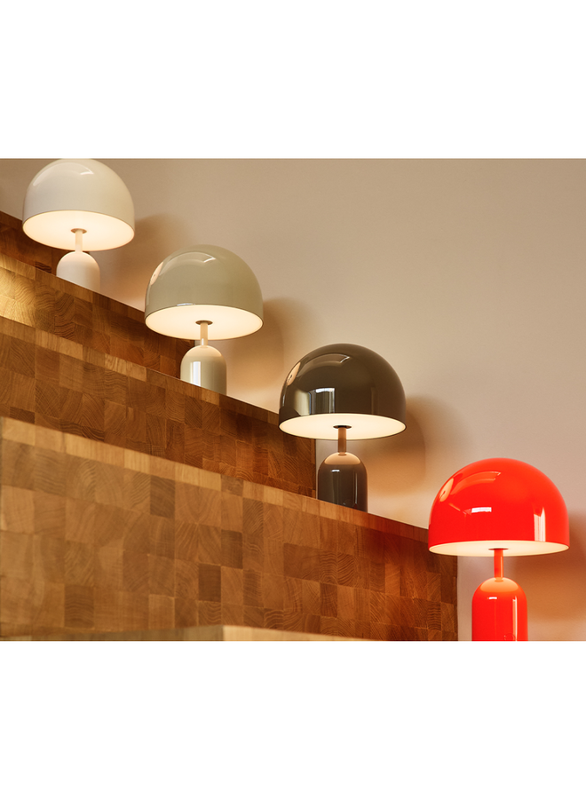 TOM DIXON BELL PORTABLE LED LAMP – FLUORO