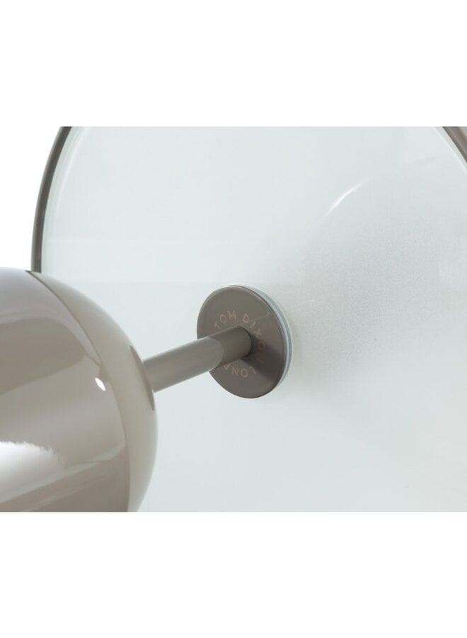 TOM DIXON BELL SMALL PORTABLE TABLE LAMP – TAUPE