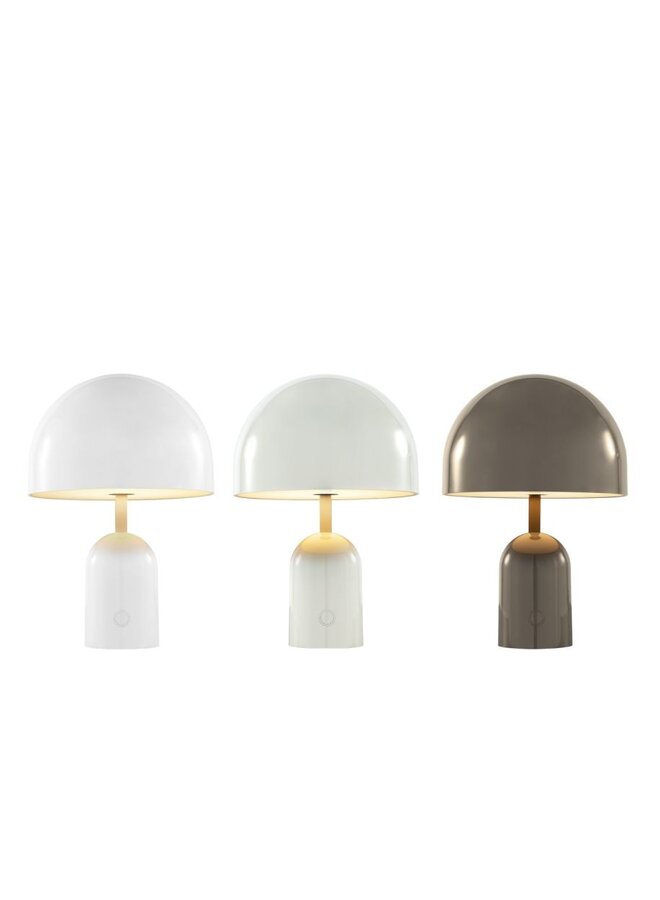BELL PORTABLE LIGHT TAUPE SMALL