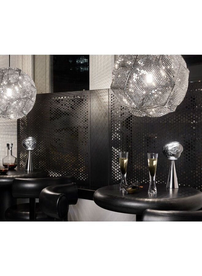 TOM DIXON MELT PORTABLE LIGHT SMALL – SILVER