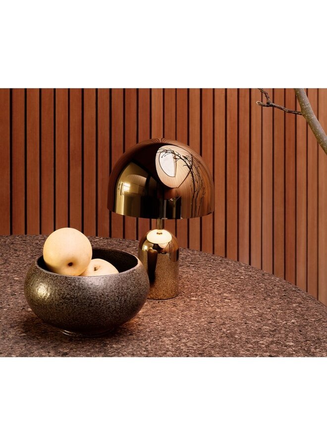 TOM DIXON BELL SMALL PORTABLE TABLE LAMP – COPPER
