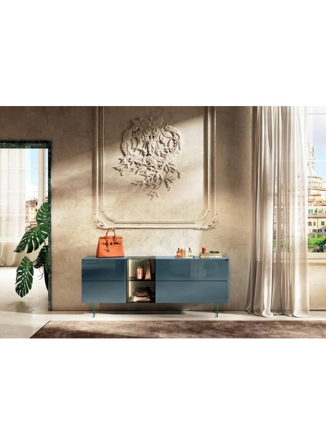 LAGO 36E8 GLASS DRESSER