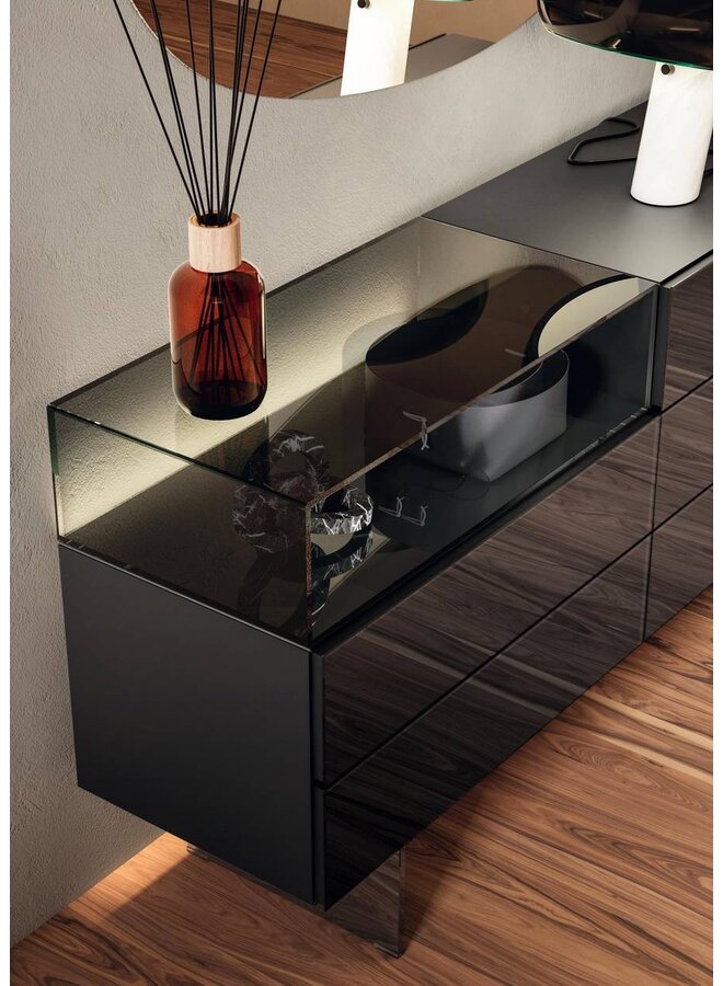 LAGO 36E8 GLASS DRESSER