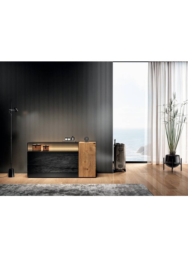 LAGO 36E8 GLASS DRESSER