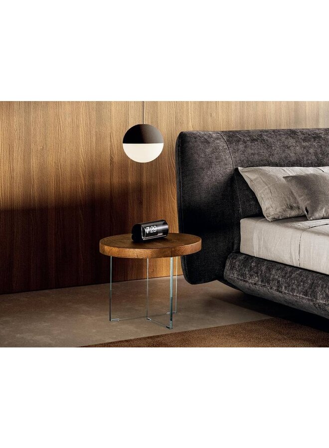 LAGO AIR ROUND BEDSIDE TABLE