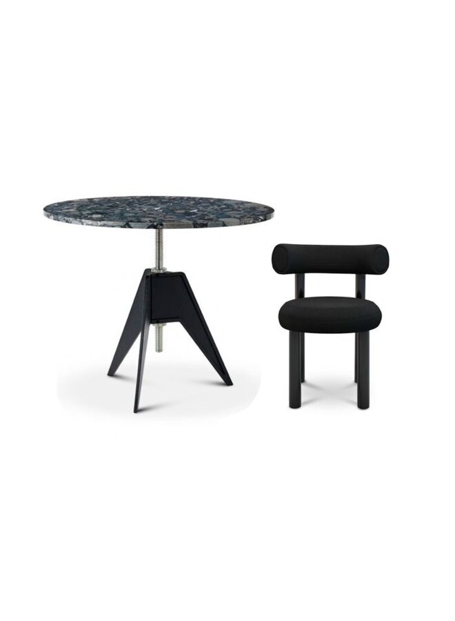 TOM DIXON SCREW CAFÉ TABLE 90 CM – PEBBLE MARBLE