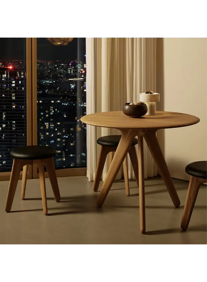 SLAB ROUND TABLE 120