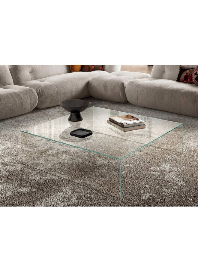 LAGO UP GLASS COFFEE TABLE