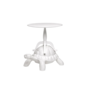 TURTLE CARRY WHITE SIDE TABLE