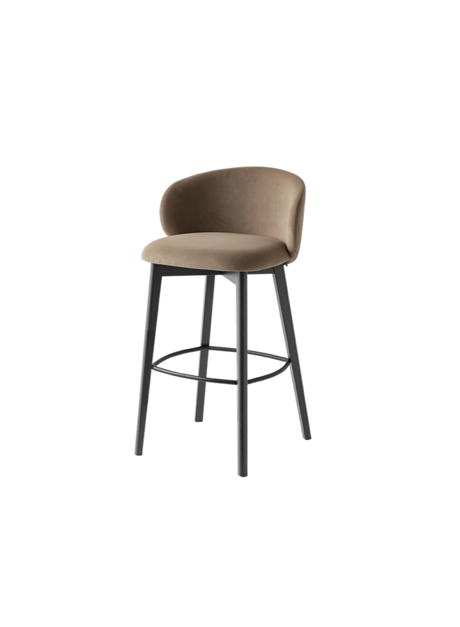 CONNUBIA TUKA WOOD  COUNTER STOOLS