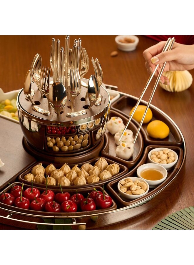 CHRISTOFLE MOOD ASIA TRAY 40CM