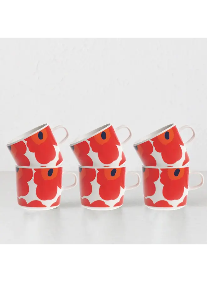 MARIMEKKO OIVA UNIKKO COFFEE CUP 2DL – RED