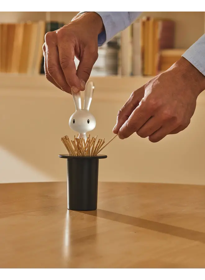 ALESSI MAGIC BUNNY TOOTHPICK HOLDER – YELLOW
