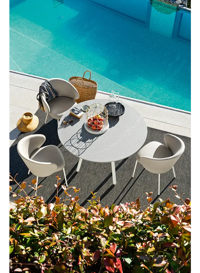 CONNUBIA YO ROUND OUTDOOR TABLE