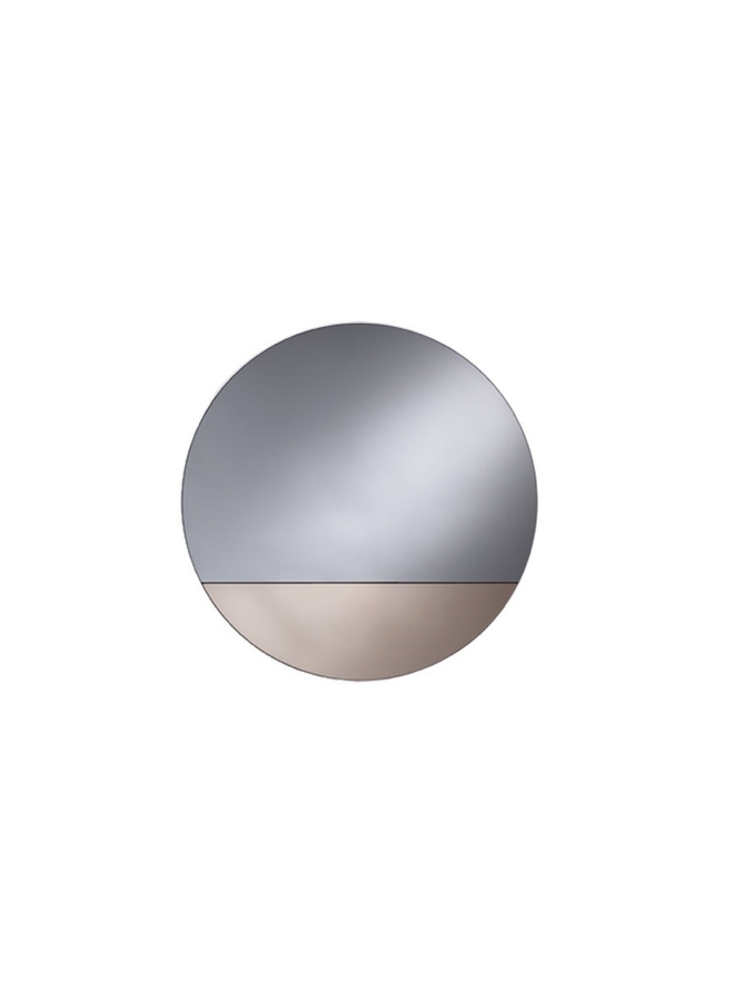 NATUZZI EDITIONS CORD BRONZE MIRROR
