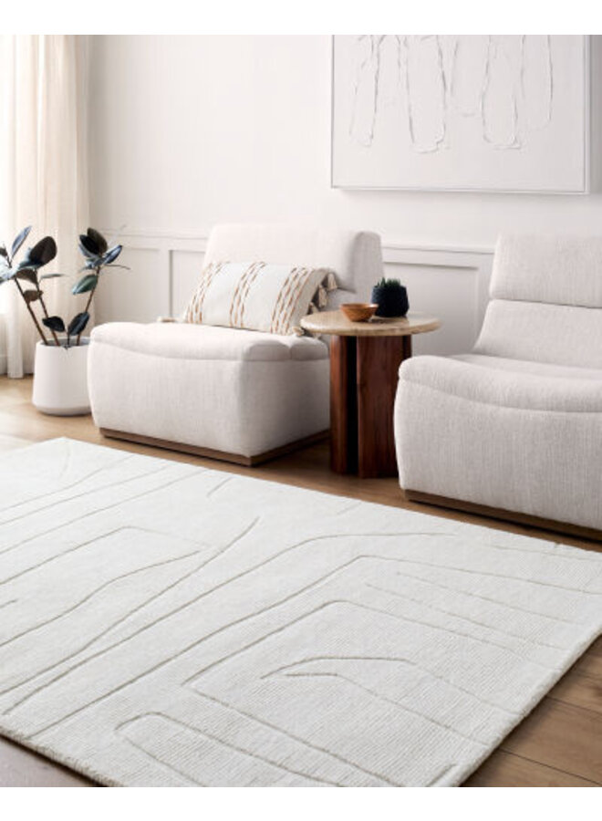 MYSTIQUE BEIGE HANDMADE RUG