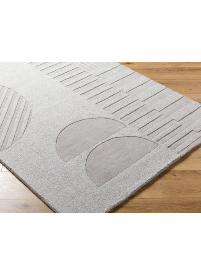 MYSTIQUE GREY HANDMADE RUG