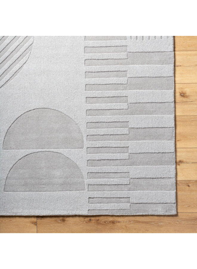 MYSTIQUE GREY HANDMADE RUG