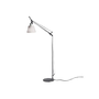 FLOOR LAMP  - TOLOMEO READING W/SHADE FLOOR SILVER FIBER - WEB ONLY