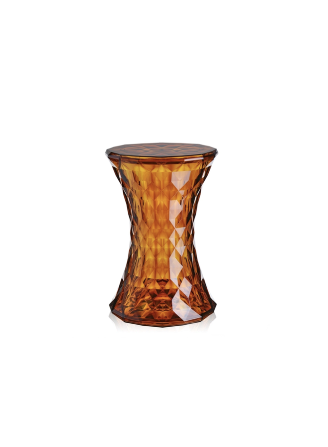 STONE AMBER SIDE TABLE