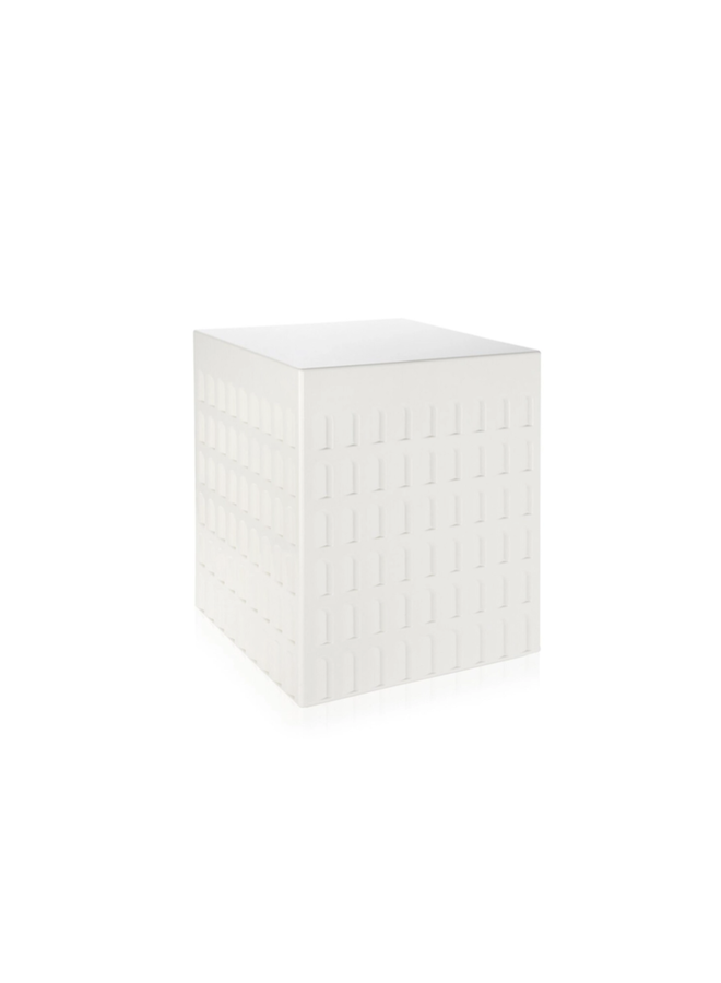 EUR WHITE SIDE TABLE