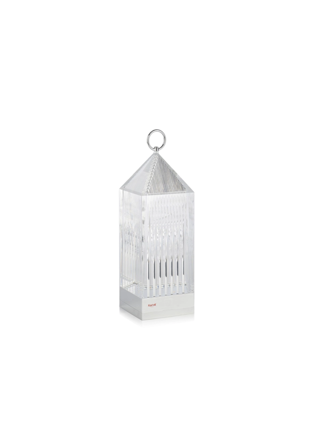 LANTERN BATTERY CRYSTAL TABLE LAMP