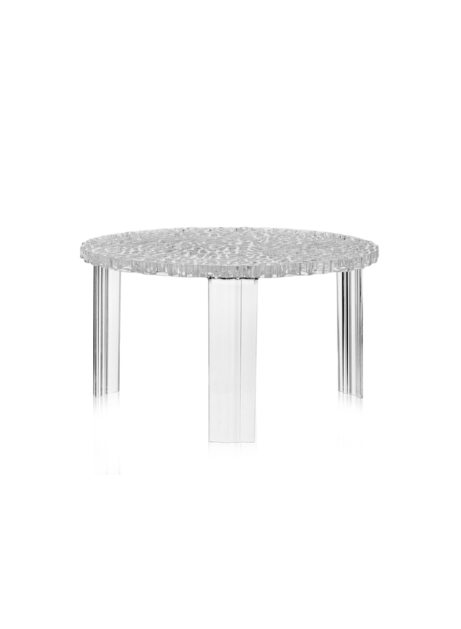 T-TABLE LOW CRYSTAL 28CM SIDE TABLE