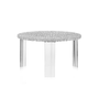 T-TABLE LOW CRYSTAL 28CM SIDE TABLE