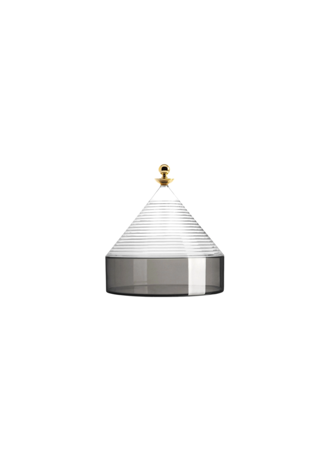 TRULLO CRYSTAL/FUME COOKIE JAR