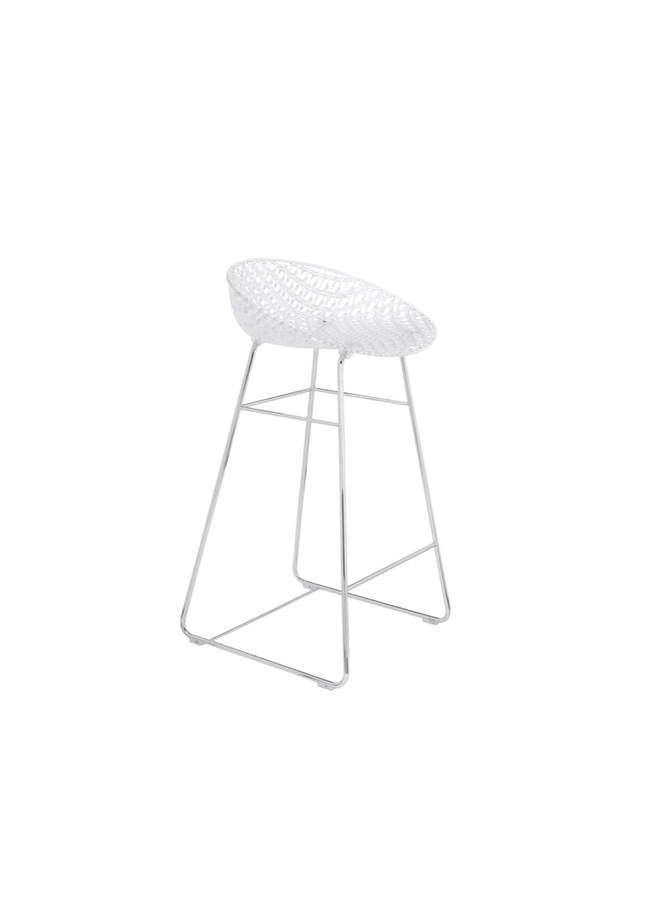 SMATRIK STOOL CRYSTAL/CHROME STOOL