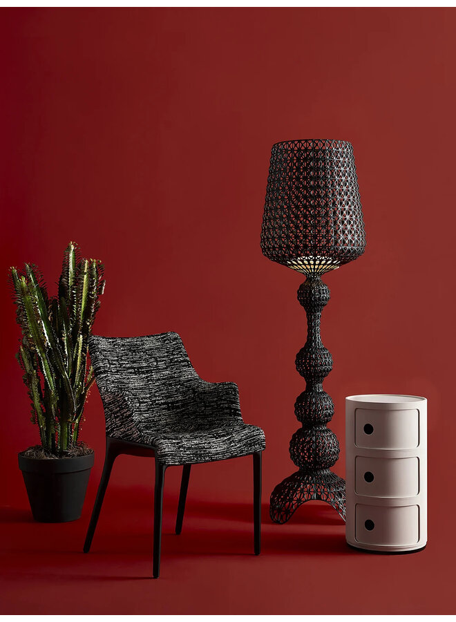 COMPONIBILI CLASSIC 3 DRAWER BLACK SIDE TABLE