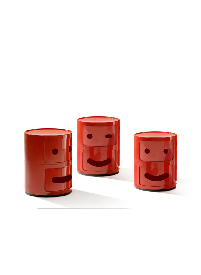 KARTELL COMPONIBILI SMILE SIDE TABLE – RED