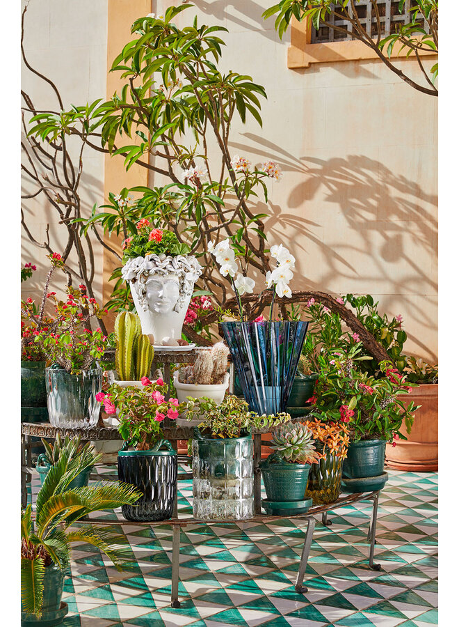 MATELASSE WHITE VASES