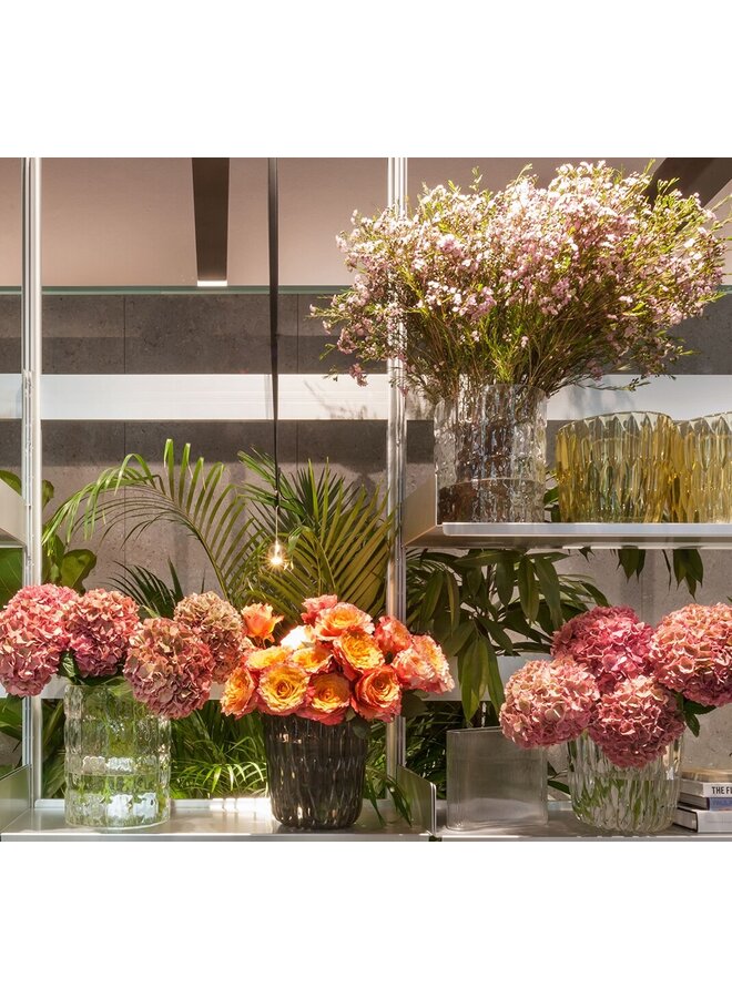 MATELASSE WHITE VASES